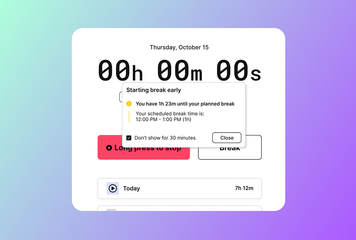 Mass invitations, New scheduling conditions, Time clock and more